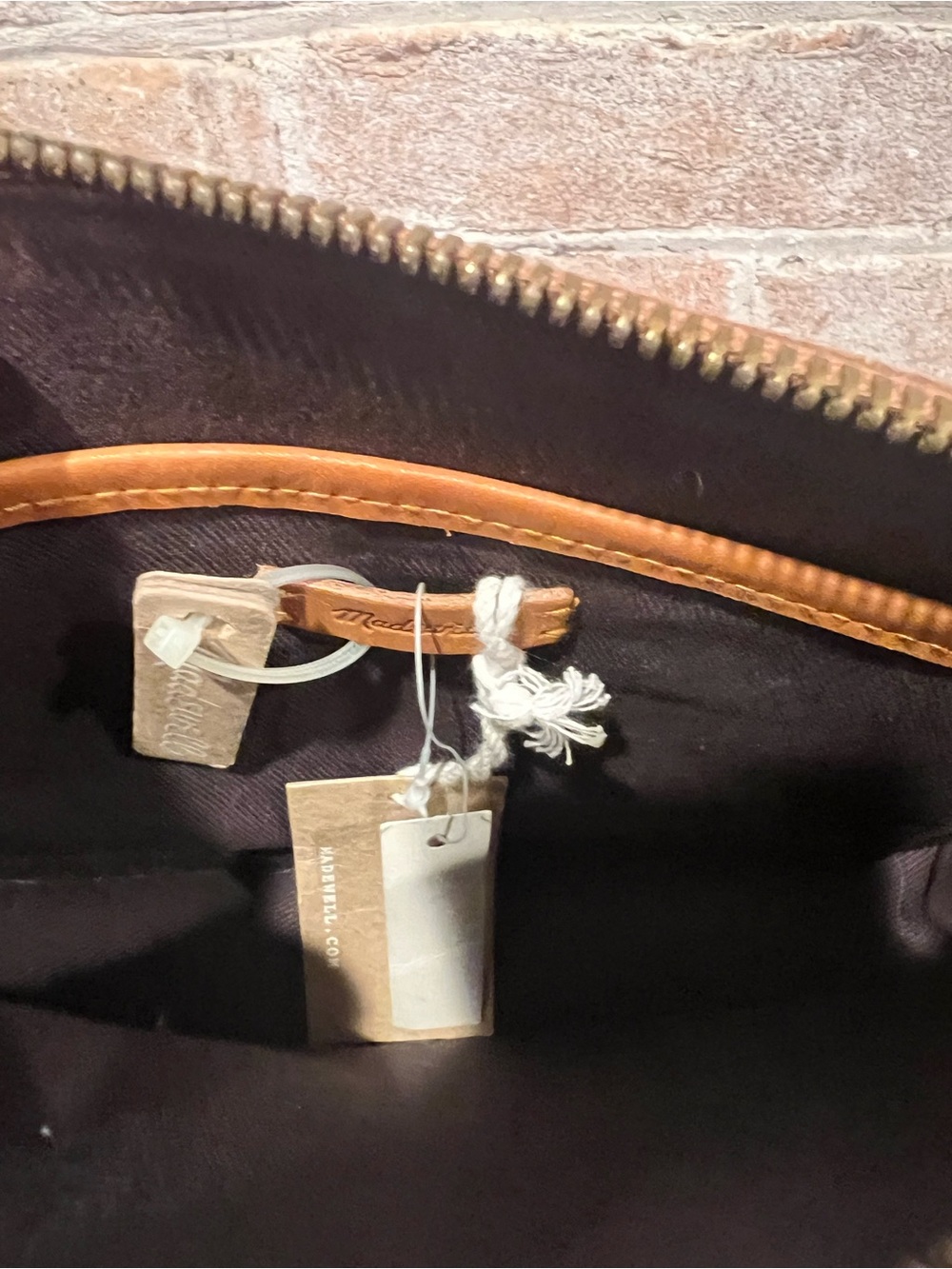 Madewell Tan Leather Crossbody with Adjustable Strap - Picture 5 of 7